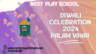 PALAM VIHAR  Diwali festivities at Nest Play School [upl. by Anivlem761]