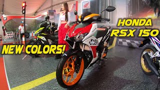 HONDA RSX 150 MALAYSIA NEW COLOR VARIANTS [upl. by Hittel]