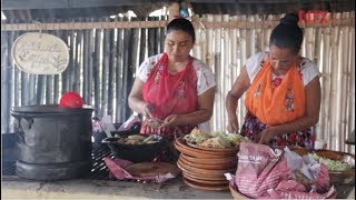 Mujeres el principal sostén familiar de los pueblos totonacas [upl. by Rubio]