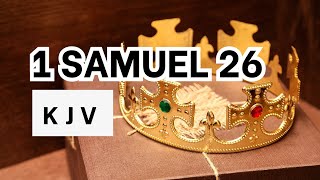 1 Samuel 26  David Again Spares Saul’s Life  KJV Audio Bible  Words  No music [upl. by Byers133]