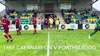 Tref Caernarfon v Porthmadog [upl. by Nosiram]