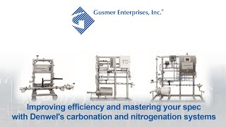 Improving efficiency and mastering your spec with Denwels carbonation and nitrogenation systems [upl. by Hedveh]