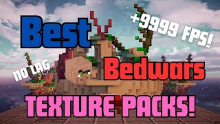 Top 3 BEST Minecraft Bedwars texture packs 189 FPS BOOST [upl. by Ahseyk]