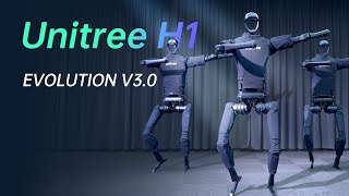 Unitree H1 Breaking humanoid robot speed world record fullsize humanoid Evolution V30 [upl. by Lazaruk]