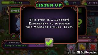 My Singing Monsters Toe Jammers Secret Like [upl. by Lehcir699]