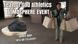 Fear of God Athletics x Adidas Atmosphere Pop Up Shopping Vlog [upl. by Llenyaj446]