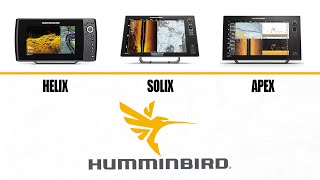 Humminbird Comparison  Helix Solix and Apex [upl. by Vally]