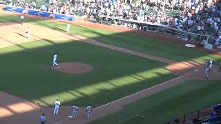 Derek Jeters 7th and final at bat in Wrigley Field May 21 2014 [upl. by Draner237]