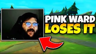 PINK WARD FINALLY LOSES HIS MIND IN MASTER ELO WHAT ARE THESE TEAMMATES [upl. by Hartzel]