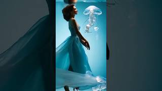 Jellyfish and beautyamericagottalent agt magic talent shorts [upl. by Imef]