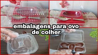 8 IDÉIAS DE EMBALAGEM PARA MINI OVO DE COLHER DE 50g Faça você mesmo PÁSCOA 2022 [upl. by Sokram448]