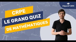 CRPE  Le grand quiz de maths édition 2022 [upl. by Atelokin912]