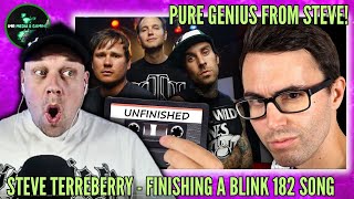 STEVE TERREBERRY Is A GENIUS Finishing a Blink 182 Song That Was Never Finished  Reaction  UK 🇬🇧 [upl. by Yanrahc]