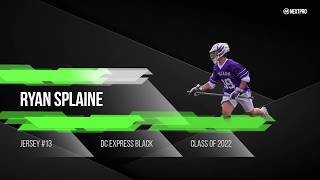 Ryan Splaine 2022 LSMDefense Summer 2019 Highlights [upl. by Poucher]