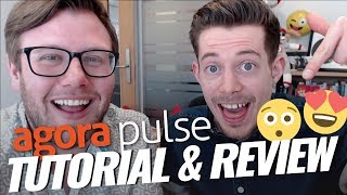 Agorapulse Review 🔥 The all in one tool for social media management 😍 [upl. by Malan]