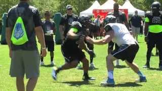 Quenton Nelson  NIKE The Opening 2013 [upl. by Thamos]