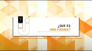 ¿Qué es una página y cómo utilizarla [upl. by Althea]