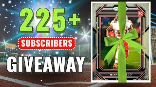 CLOSED 225 SUBSCRIBER GIVEAWAY 🚨 PLEASE WATCH THIS SHORT VIDEO FOR DETAILS [upl. by Ysus]