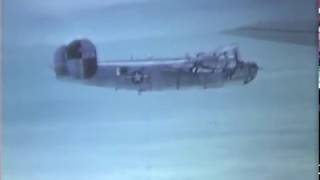 Rare Color Film of B24 Liberators in Flight [upl. by Anisor219]