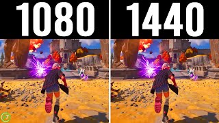 Fortnite Chapter 4  1080p vs 1440p  RTX 3060  Ryzen 5 3600 [upl. by Nazario665]