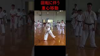 回転重心移動！極真空手インクルーシブ教育福祉活動KyokushinKENSEIKANKARATEBlackbeltkarate girl [upl. by Llevron]