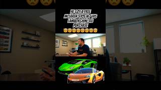 FREE MCLAREN 570S w LAMBORGHINI SVJ carsofyoutube lamborghini mclaren [upl. by Kaden]