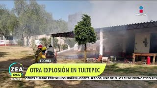 Explosión en Tultepec deja tres lesionados  Noticias con Francisco Zea [upl. by Clancy]