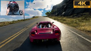 The Crew Motorfest  PORSCHE CARRERA GT  Test Drive with Steering Wheel  4K [upl. by Artemus]