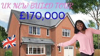 Full House Tour of a 3 bedroom New Build in UK  Furnished House Tour UK [upl. by Checani]