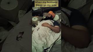 When husband sleep on my sidefunny comedy shortvideo punjabiyoutubeshorts shorts [upl. by Mccready]