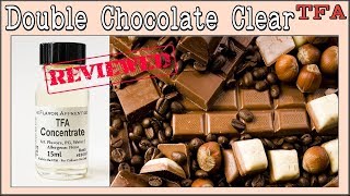 Double Chocolate Clear TFA Review amp Recipe Reese’s Cup Eliquid DIY amp TFA Review [upl. by Hutner47]