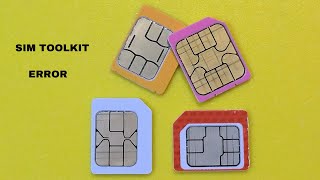 SOLVED SIM Toolkit Error Problem Issue 100 Working Latest [upl. by Lede]