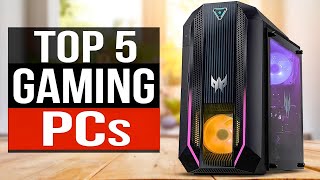 TOP 5 Best Gaming PCs 2024 [upl. by Goldner]