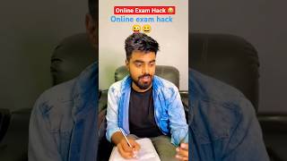 Online exam hack 😜😀sorts funny comedy onlineclassesvsnormalclasses tamil dushyantkukreja [upl. by Erastus]