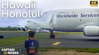 하와이 비행기 이착륙 영상들ㅣplane spotting Hawaii l 시청자 제보 [upl. by Saiasi678]