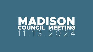 November 13 2024 Madison NJ Borough Council Meeting [upl. by Hilton]