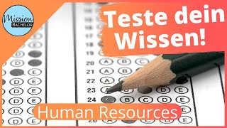 7 Klausurfragen  Human Resources  Teil 2 Personal [upl. by Nelrac265]