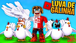 Peguei a NOVA LUVA de GALINHA no SLAP BATTLES🐔 [upl. by Lonyer11]