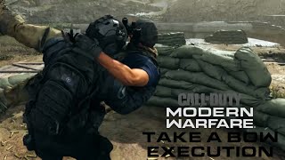 Take a Bow  Velikan Execution  Modern Warfare [upl. by Namyl967]