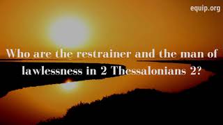 Identifying The Restrainer Joel Richardson Review  The Rapture of The Saints [upl. by Arno]