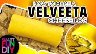 How to make a Velveeta Cheese Log with 3 ingredients in 5 minutes 😋 Better than ROTEL DIP [upl. by Anahpets633]