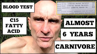 UPDATE Near 6 years Carnivore BLOOD TEST RESULTS  longevity Fatty Acid C15 info amp my MECFS news👍 [upl. by Ima]