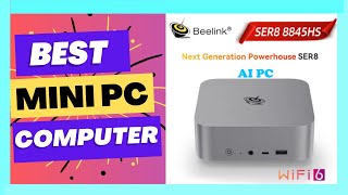 Beelink Mini Gaming PC SER8 Powerful AI PC With AMD Ryzen 7 [upl. by Pudendas]