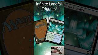 ♾️Infinite Landfall Triggers Combo MTG EDH Commander [upl. by Nash544]