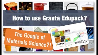 How to use Granta Edupack Intro to Materials Science  Lec 012 [upl. by Htnamas]