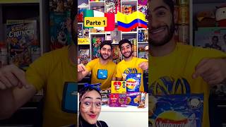 MEXICANOS probando productos COLOMBIANOS 🇲🇽🇨🇴 dulces colombia mexico credit sisomosgemelos [upl. by Onileva]