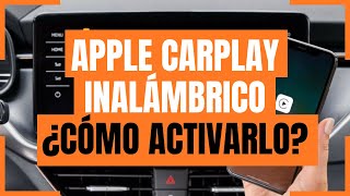 Apple Car Play INALÁMBRICO  ¿Cómo activarlo  Rodrigo de Motoren [upl. by Odraleba484]