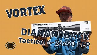 Vortex Diamondback 624x50 Scope Review [upl. by Eerrehs]