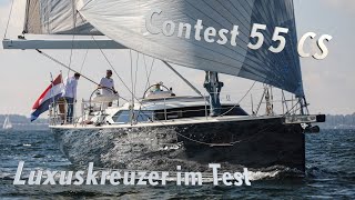 Souveräner Auftritt Luxusyacht Contest 55 CS im Test [upl. by Nahsin433]