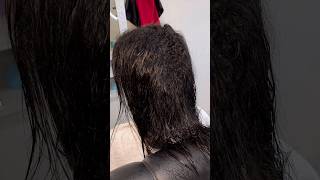 Progressiva orgânica nesse cabelo difícil de alisar alisamentosemformol shortvideo hairstyle ❤️ [upl. by Dlanigger]